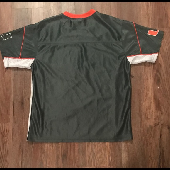 Miami U V Neck football jersey - Large - Picture 4 of 4